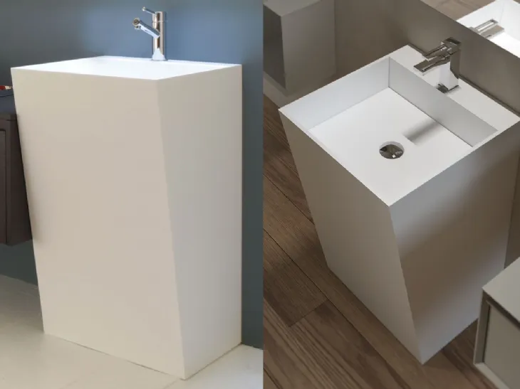 Arredo Bagno Con Lavandino A Colonna.Sanitari Tecnico Lavabo 02 Di Rcr